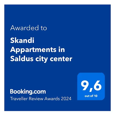 Dzīvoklis Skandi Appartments In Center Saldus